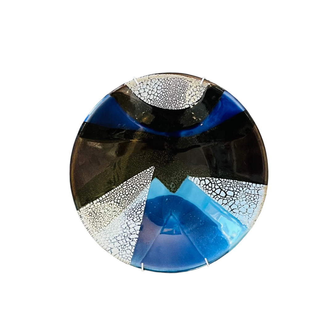 Wall Hung Bowl | Blue Splash