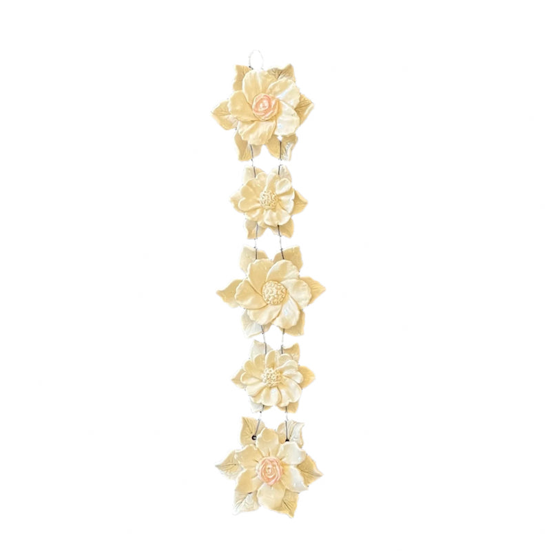 Vertical Flower Wall Sculpture | Large