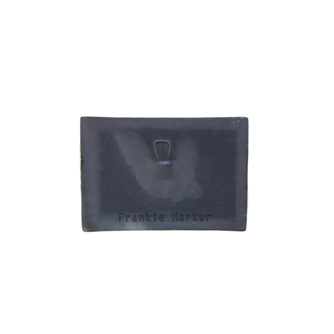 Black Clay Wall Tile | Wax-Eyes