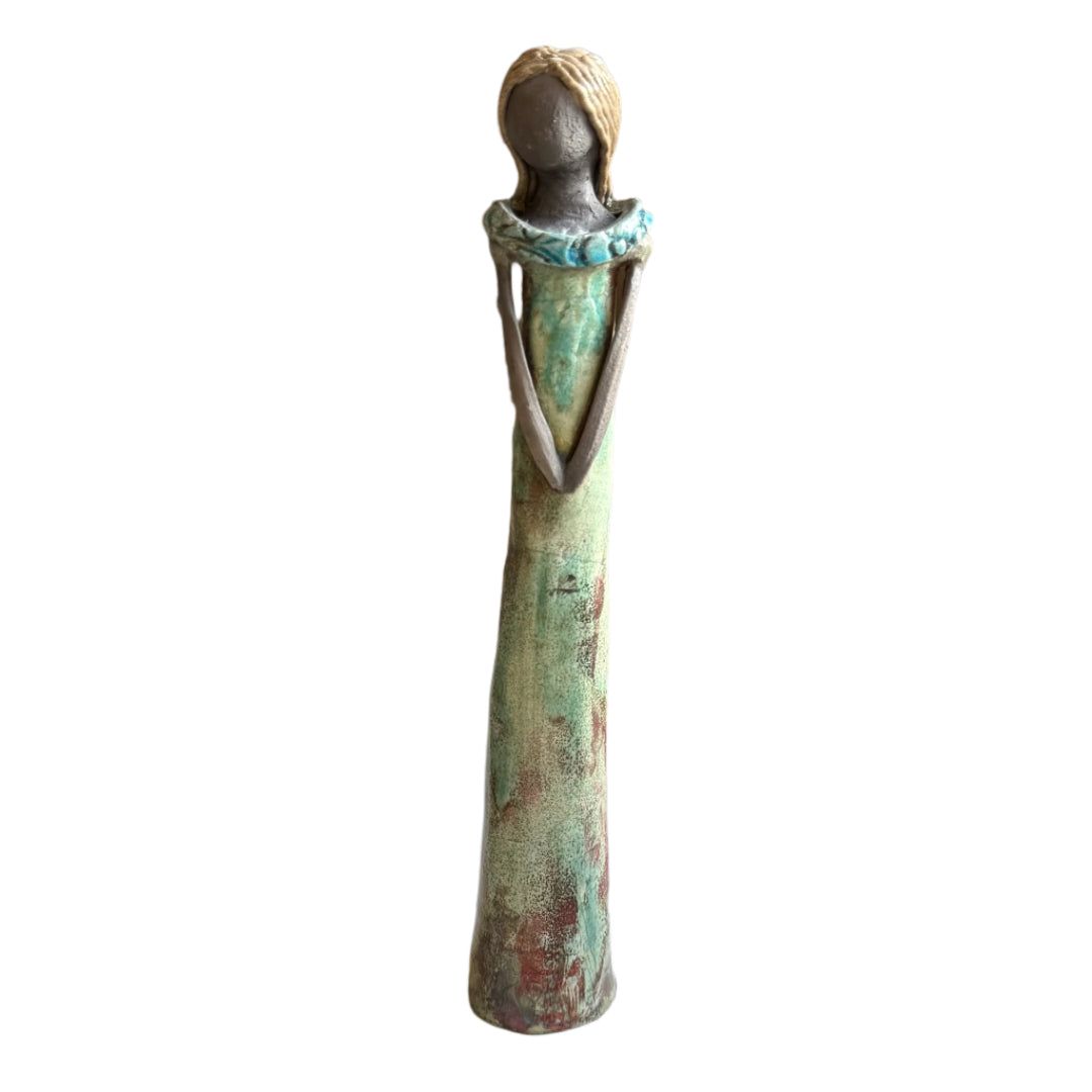 Lady In Black Clay | Gloss Green