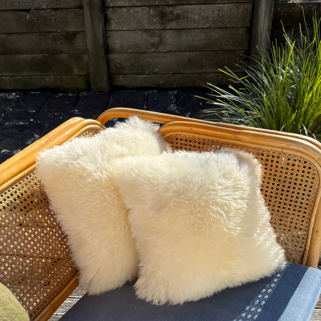 Sheepskin Cushion | 6 Luxurious Colours