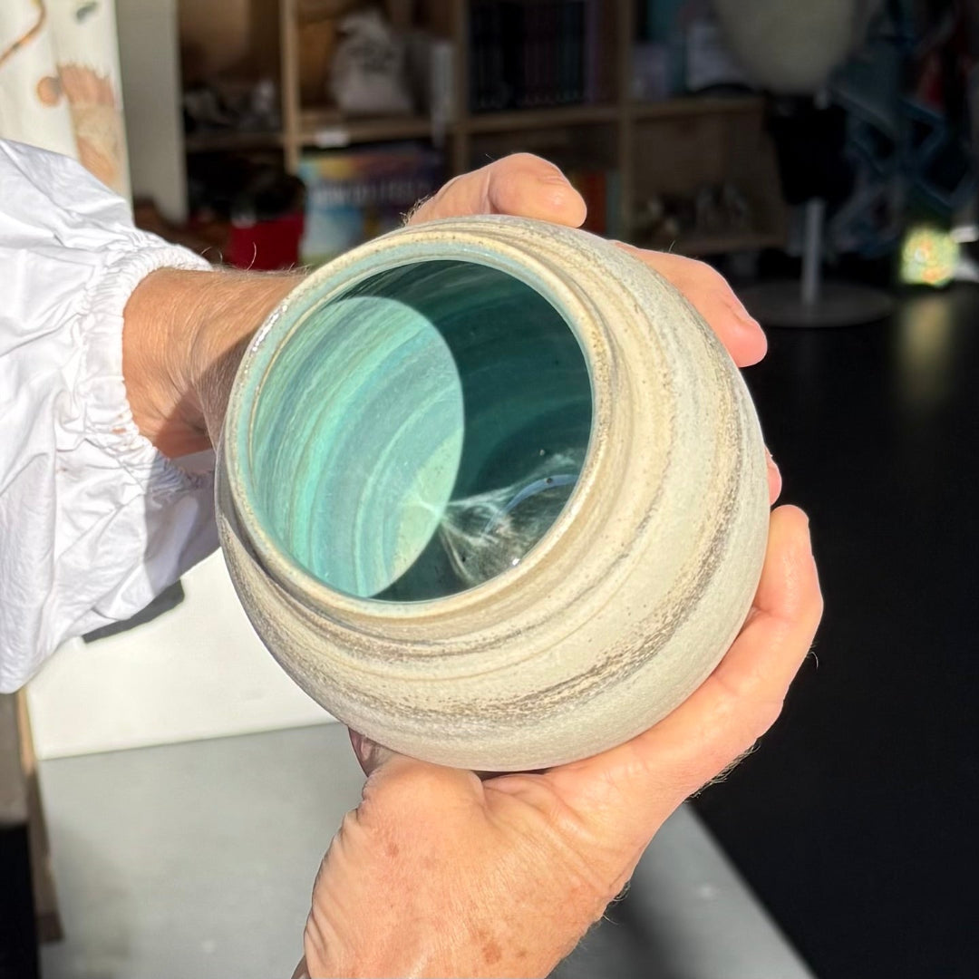 Gemstone Vase | Turquoise