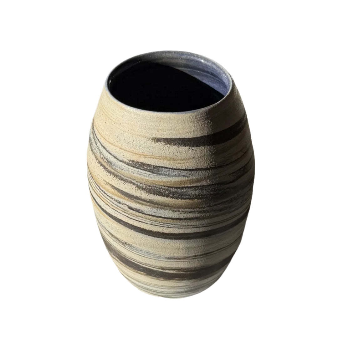 Gemstone Vase | Blue Zinc