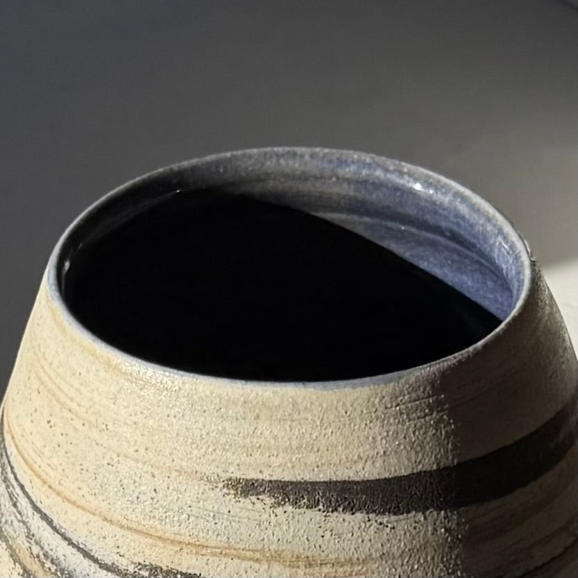 Gemstone Vase | Blue Zinc