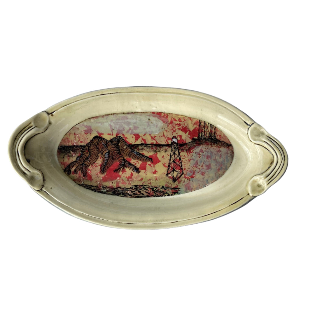 Tower House Oval Platter
