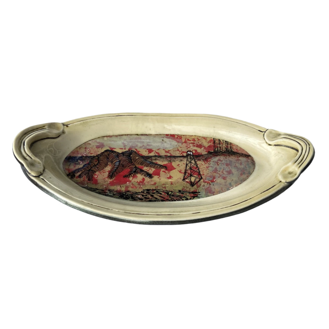 Tower House Oval Platter
