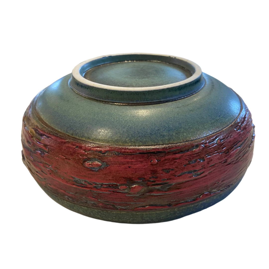 Shallow Bowl Blue | Red | Blue