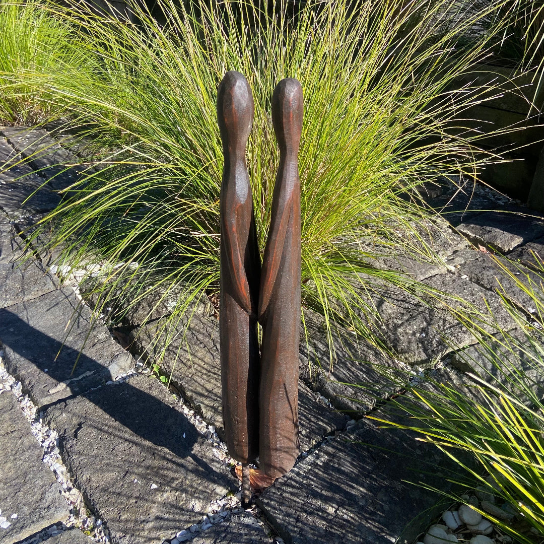 Totara Couple | Garden Sculpture