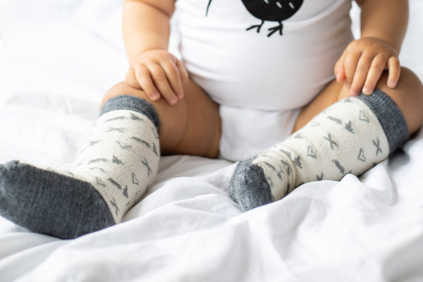 Baby To Toddler Merino Knee High Socks