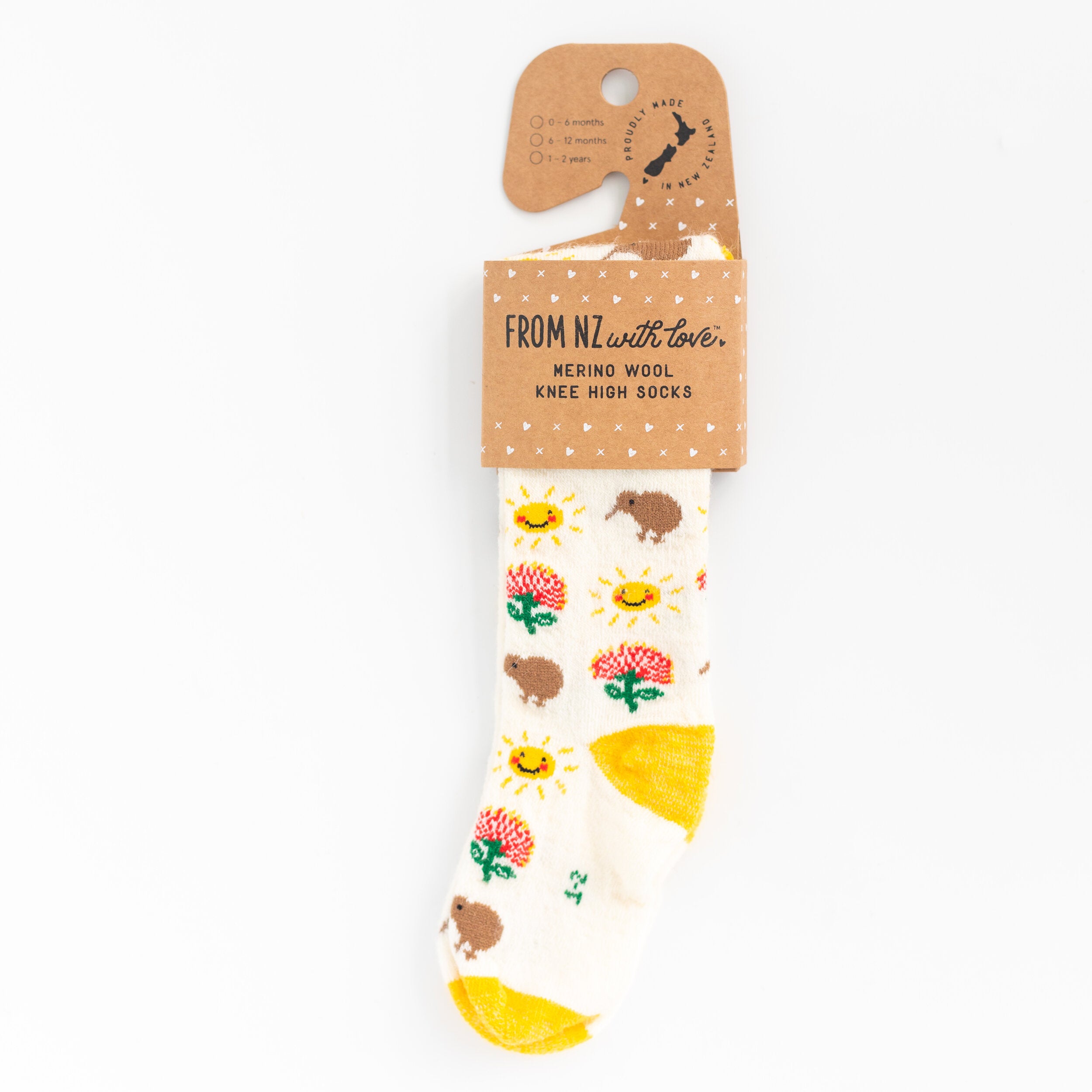 Baby To Toddler Merino Knee High Socks