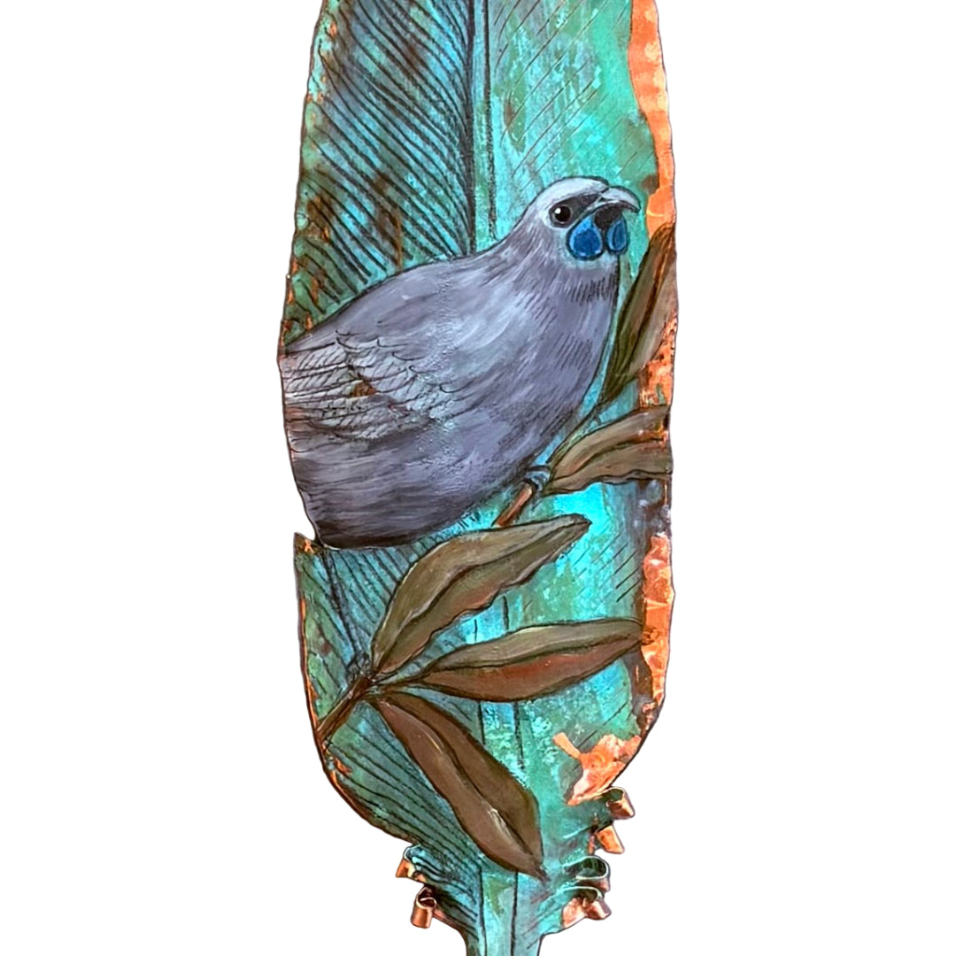 Copper Feather | Kōkako