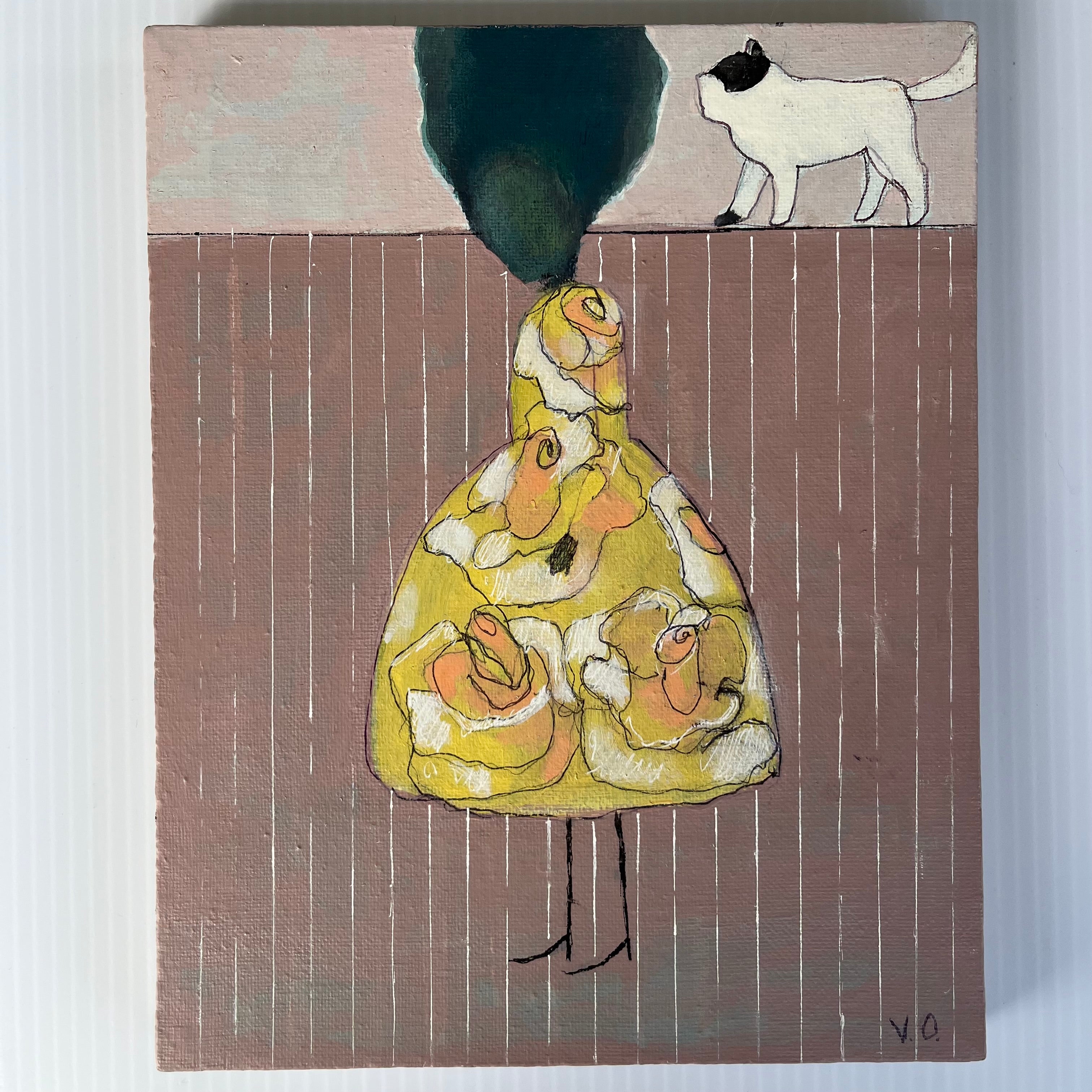 Ma Petite | Yellow with Cat