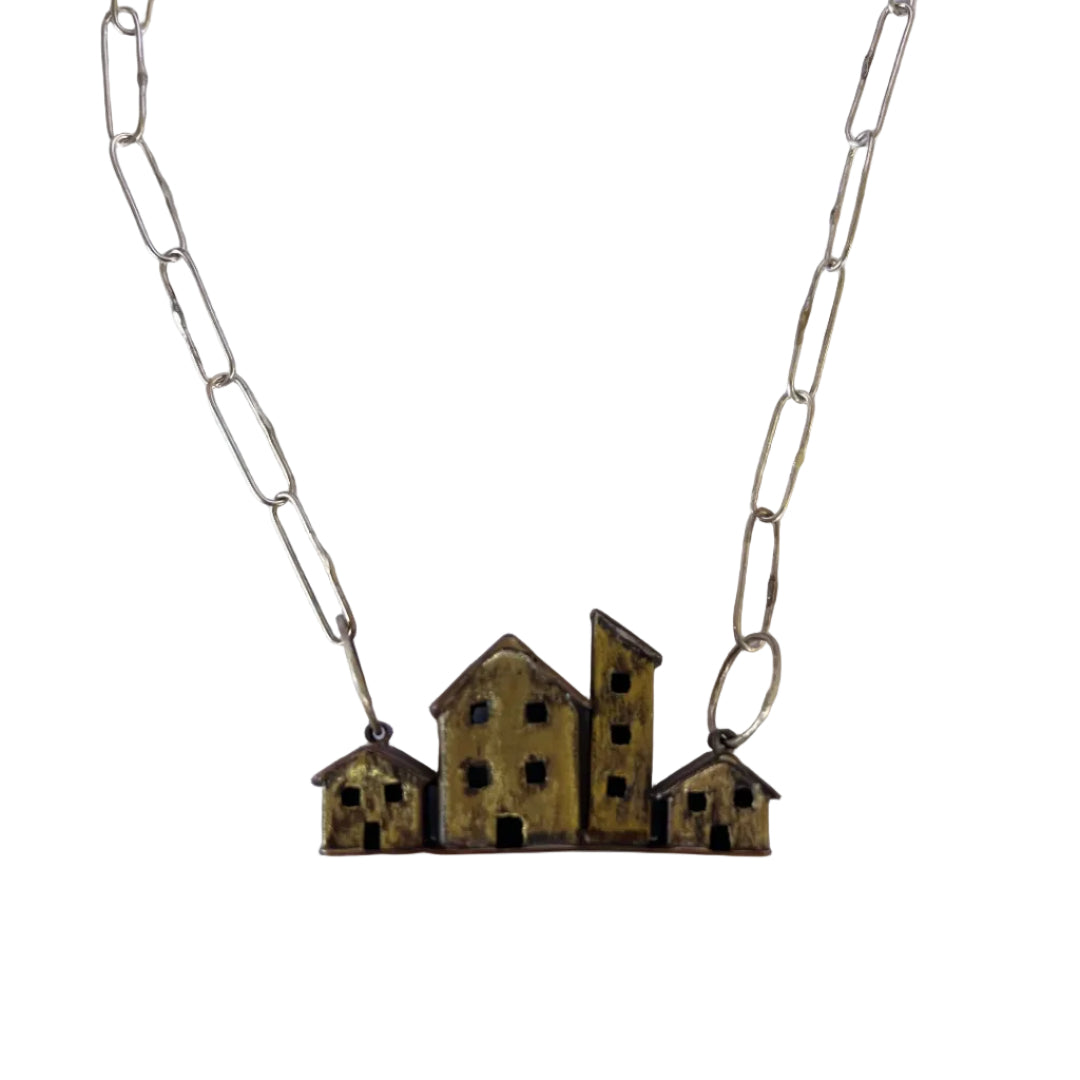 Little Houses Necklace