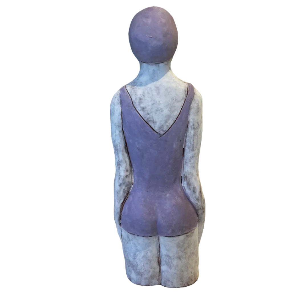 Female Swimmer In Lilac