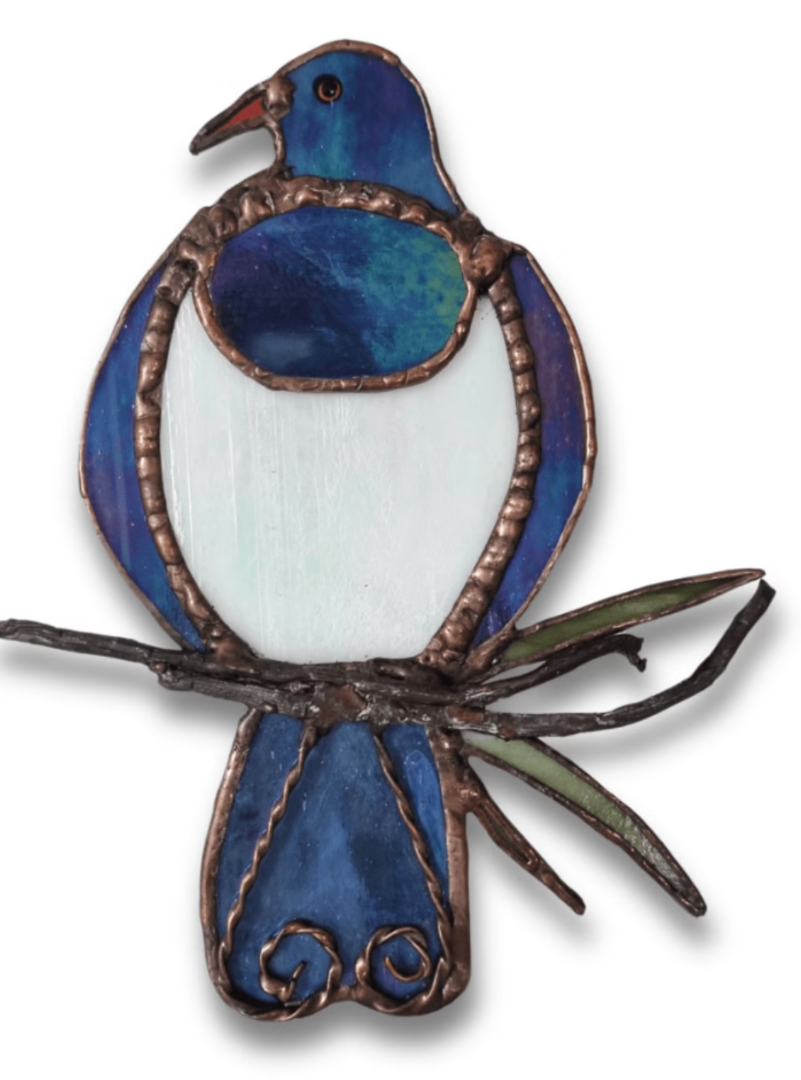 Settled In | Glass Wall Sculpture
