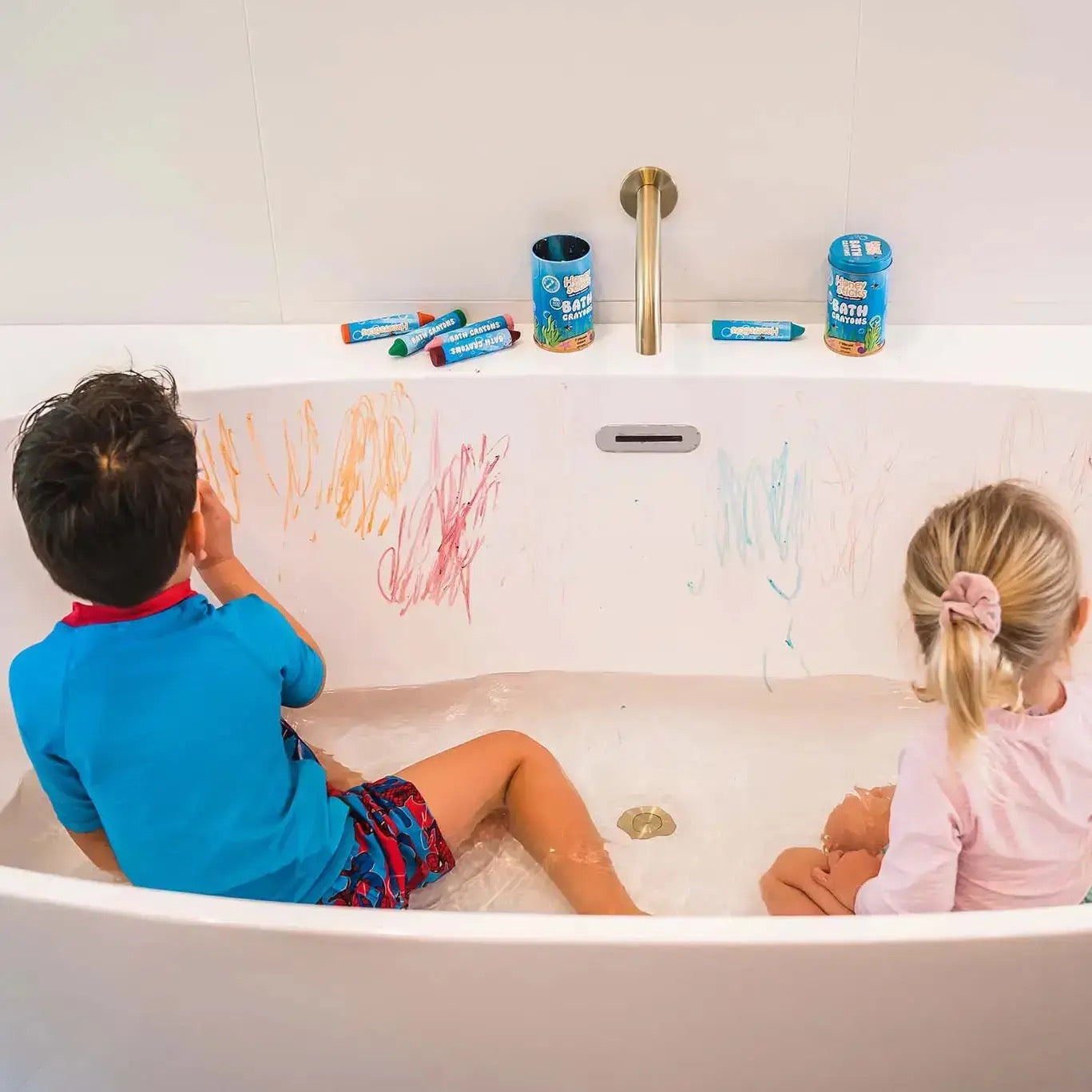 Beeswax Bath Crayons Super Jumbos | 7Pk