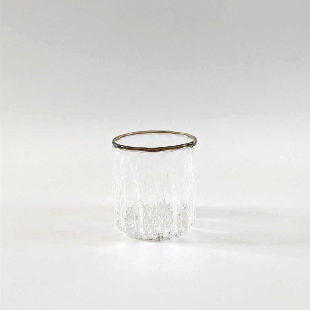 Ripple Rocks Glass Tumblers
