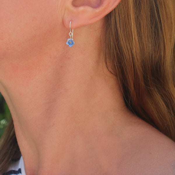 Forget Me Not Drop Earrings