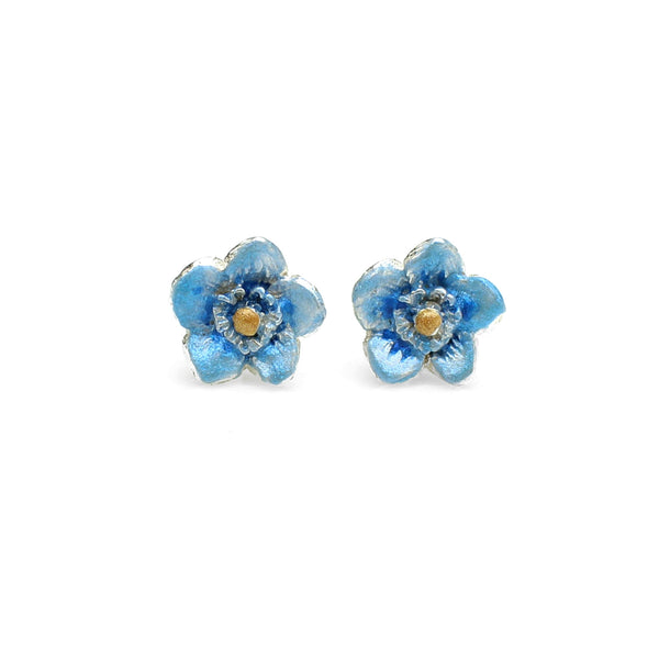 Forget Me Not Flower Studs