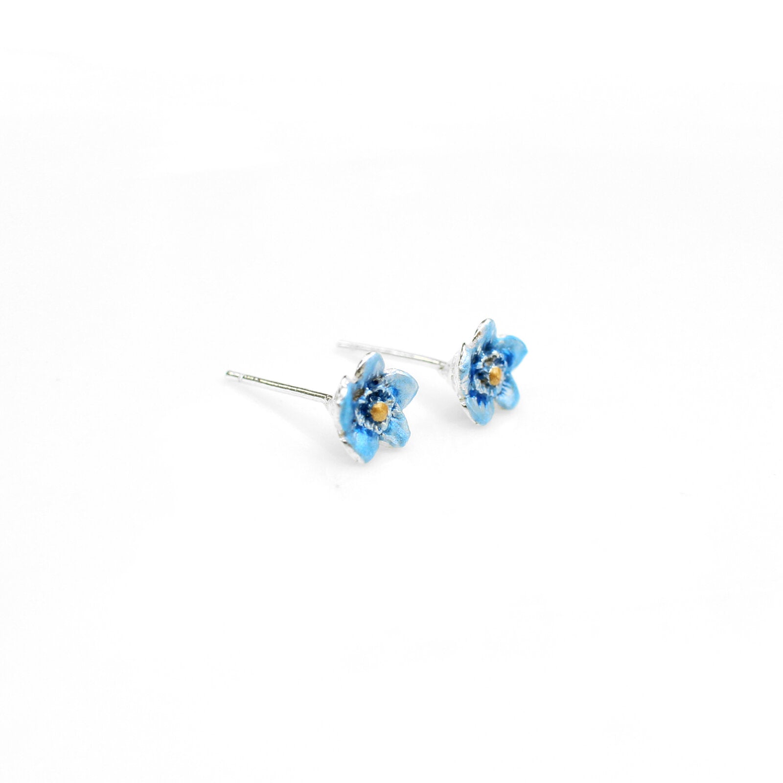 Forget Me Not Flower Studs
