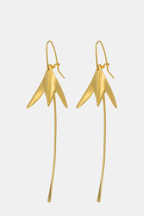 Kaitiaki Earrings | 22ct Gold Plate