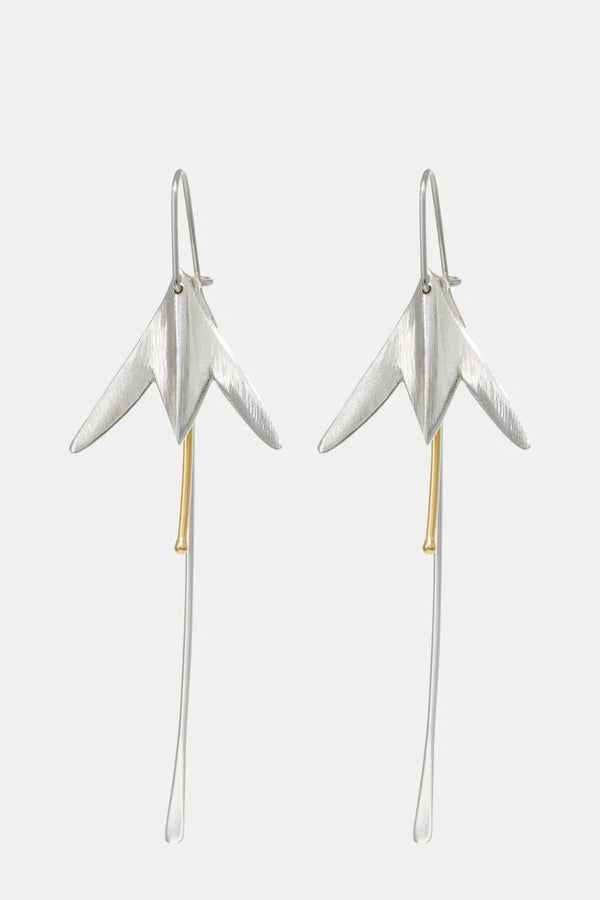 Kaitiaki Earrings | 9ct Gold Stamen
