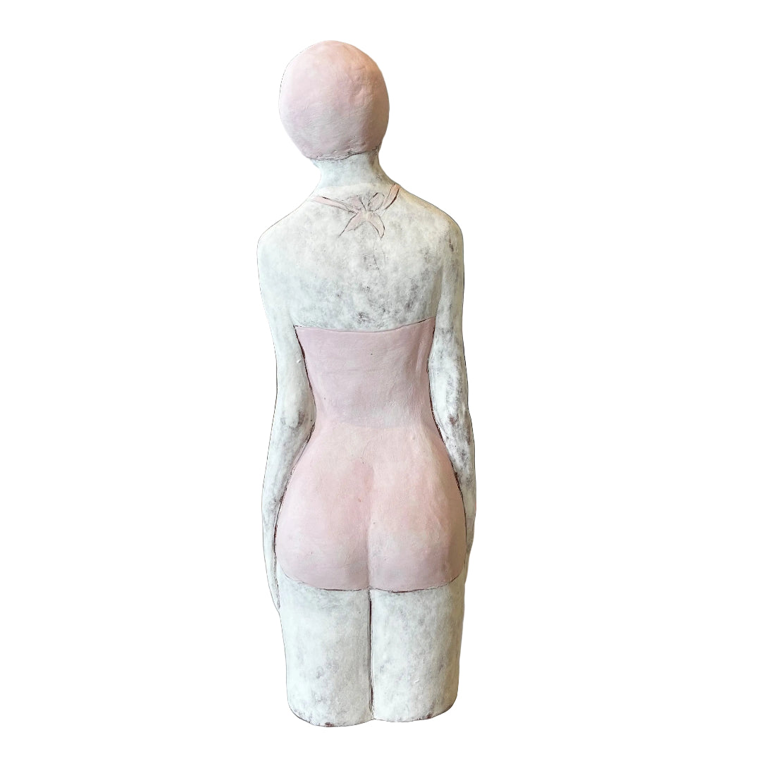 Female Swimmer In Pink