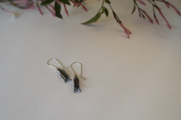 Silver Bluebell Earrings