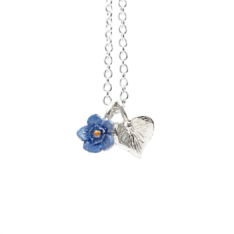 Forget Me Not Sweetheart Necklace