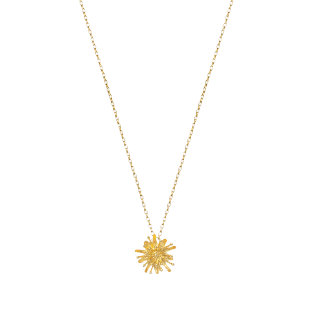 Mt Cook Lily Necklace | 22ct Gold Plate