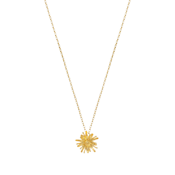Mt Cook Lily Necklace | 22ct Gold Plate