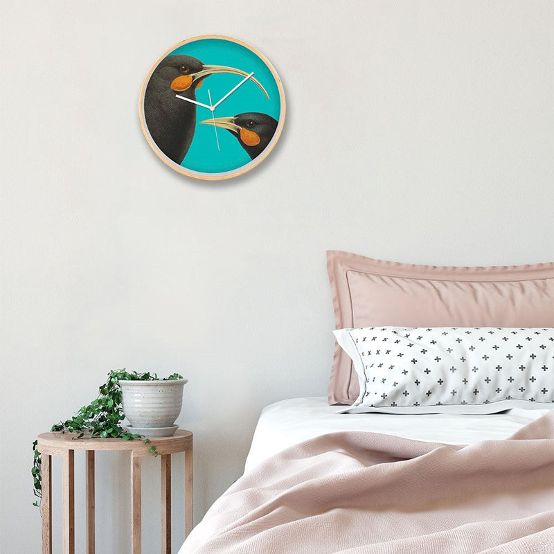 Wall Clocks NZ Birds