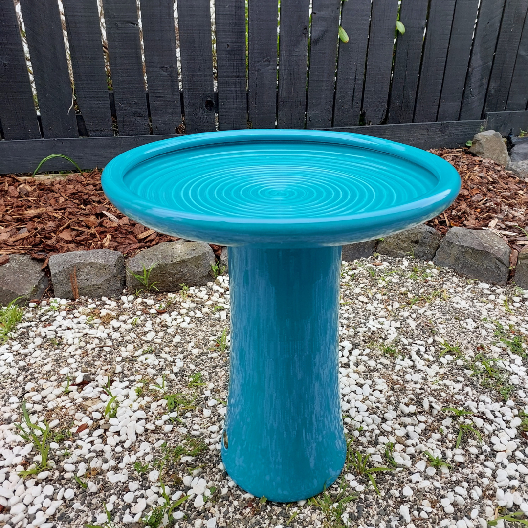 Ceramic Bird Bath
