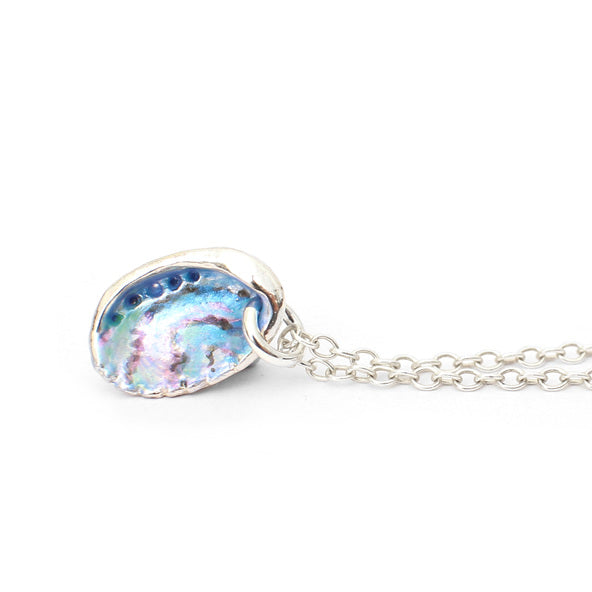 Paua Shell Earrings & Necklace