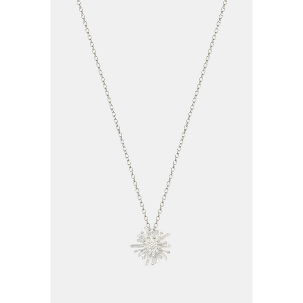 Mt Cook Lily Necklace Simple Sterling Silver