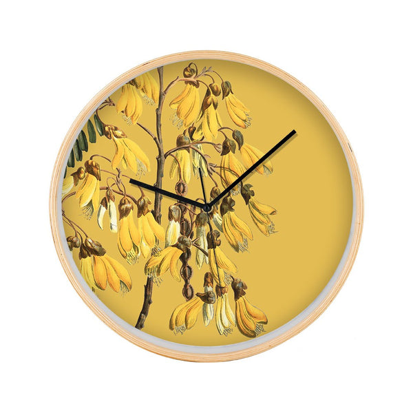 Wall Clocks Vintage Botanicals