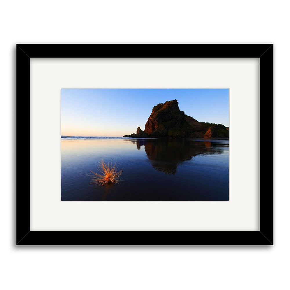 Piha At Sunset