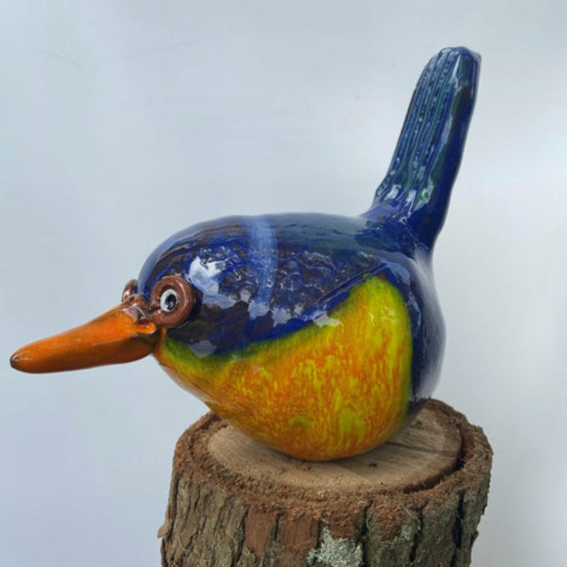 Terracotta Kingfisher Tail Up