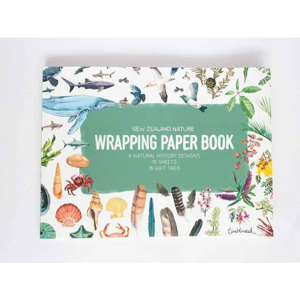 NZ Nature Wrapping Paper Book With Gift Tags