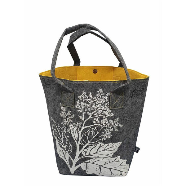 EcoFelt Shoulder Tote Bags With Large Print