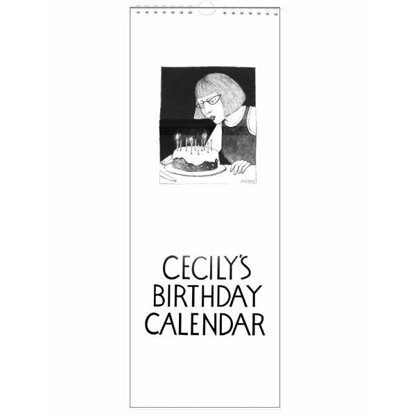 Cecily Perpetual Birthday Calendar