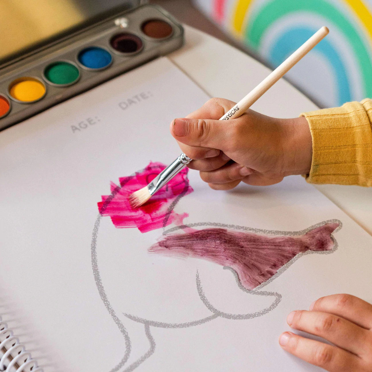 Natural Water Colour Paints