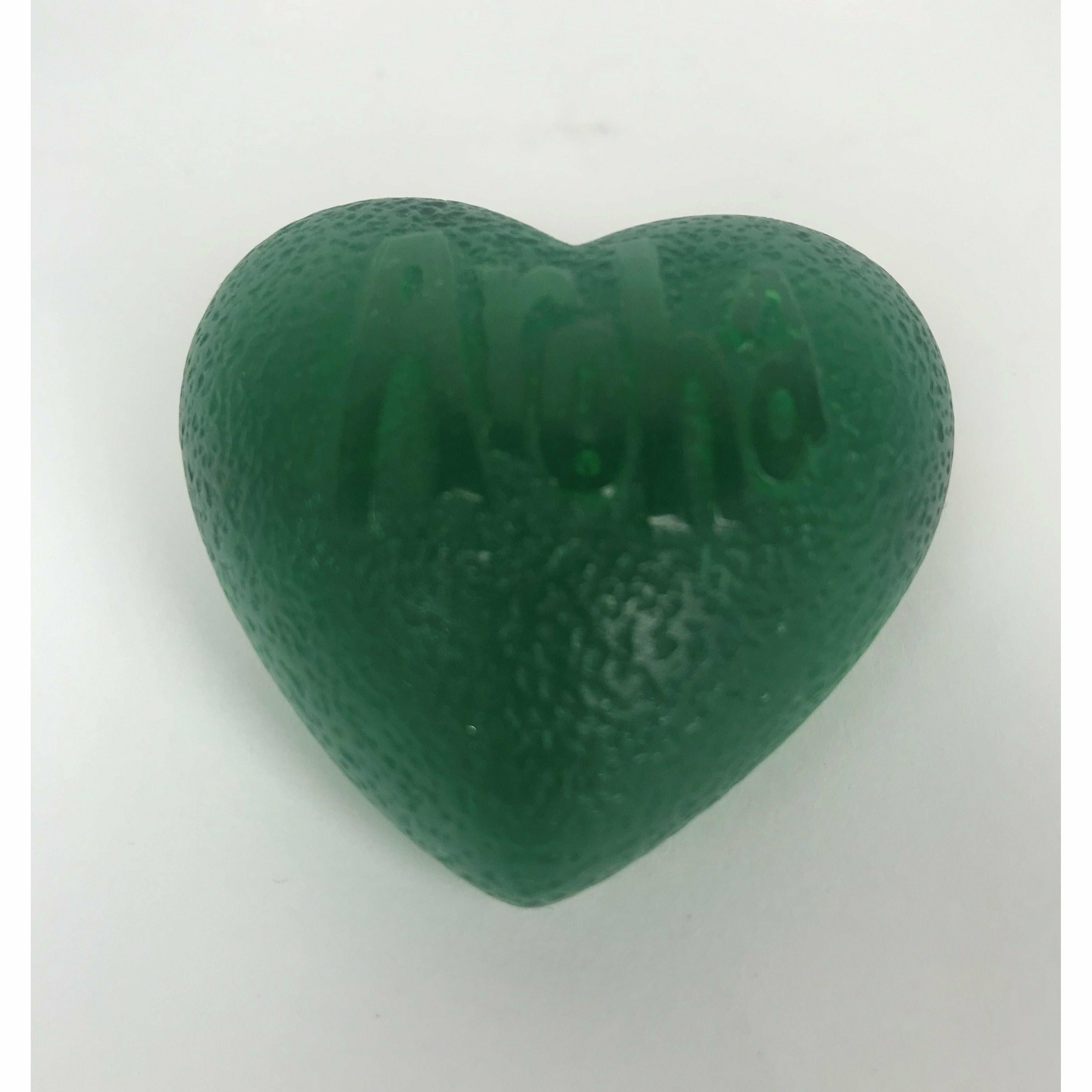 Solid Glass Hearts