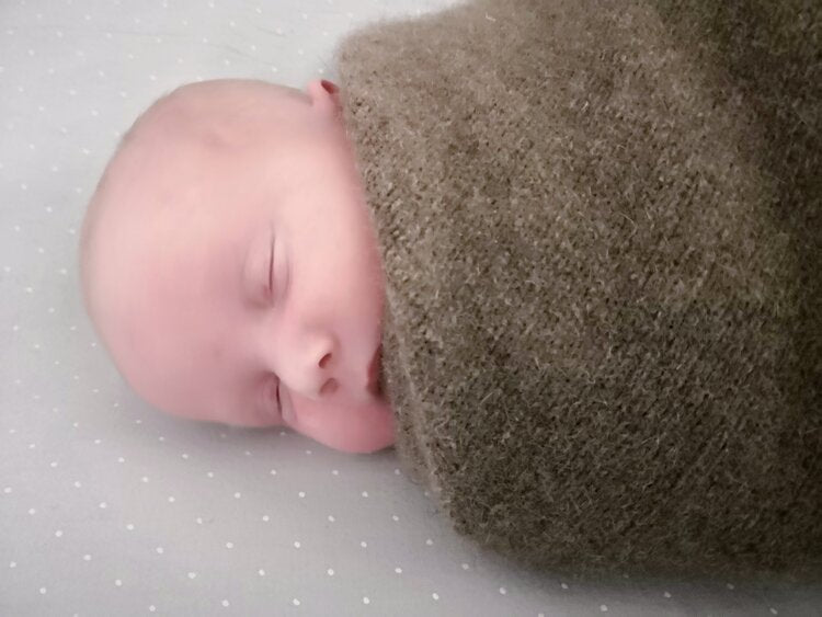 Wool & Possum Baby Blanket