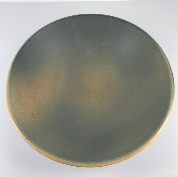 Shallow Bowl Crystalline Glaze