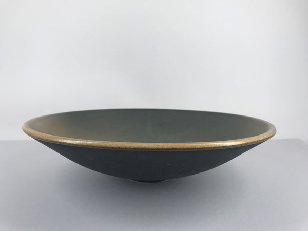 Shallow Bowl Crystalline Glaze