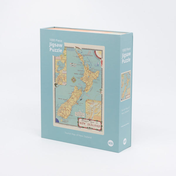 Tourist Map Of NZ 1000 Pce Jigsaw Puzzle