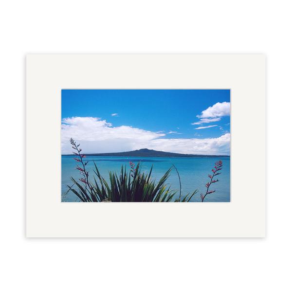 Rangitoto Island With Harakeke