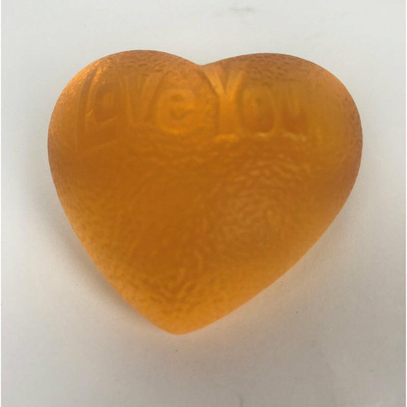 Solid Glass Hearts