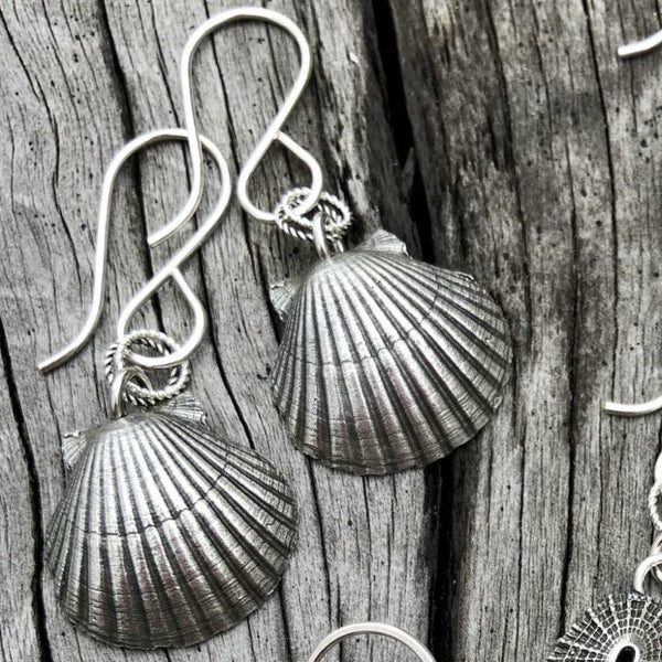 Scallop Shell Earrings